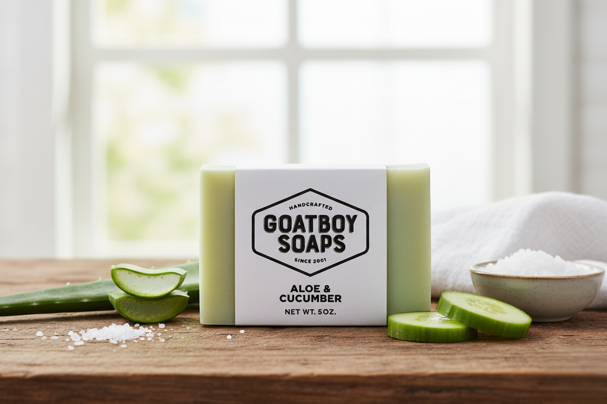 ALOE CUCUMBER orgranic soapac