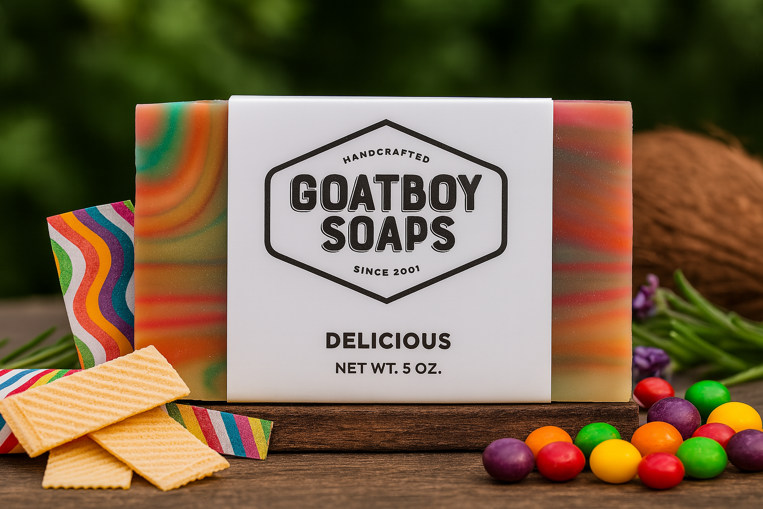 DELICIOUS orgranic soap