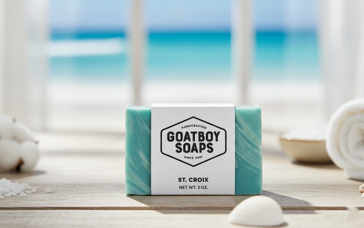 ST. CROIX orgranic soap